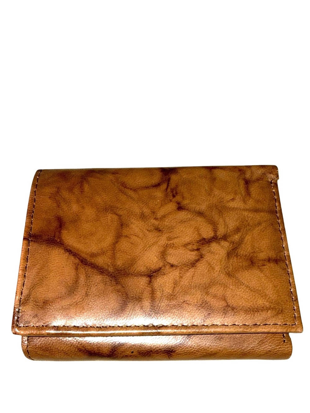 Genuine Leather Men’s Tri-fold Wallet - NWOT